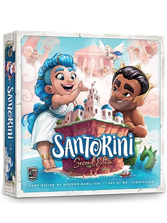 Roxley Games Santorini Second Edition Abstract Strategy Board Game
