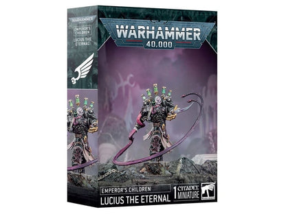 Games Workshop Warhammer 40,000 Emperor's Children Lucius the Eternal Citadel Plastic Miniature - View 2