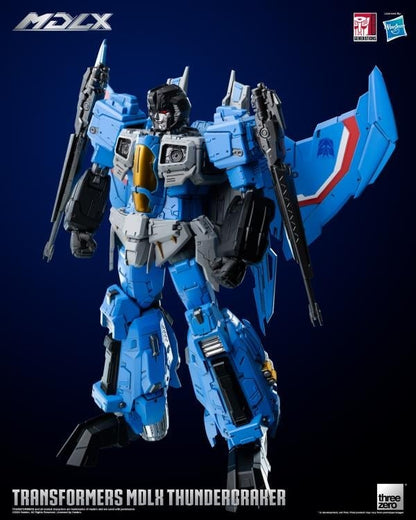threezero Transformers MDLX Articulated Figure Series Thundercracker 7.8-Inch Action Figure - View 4