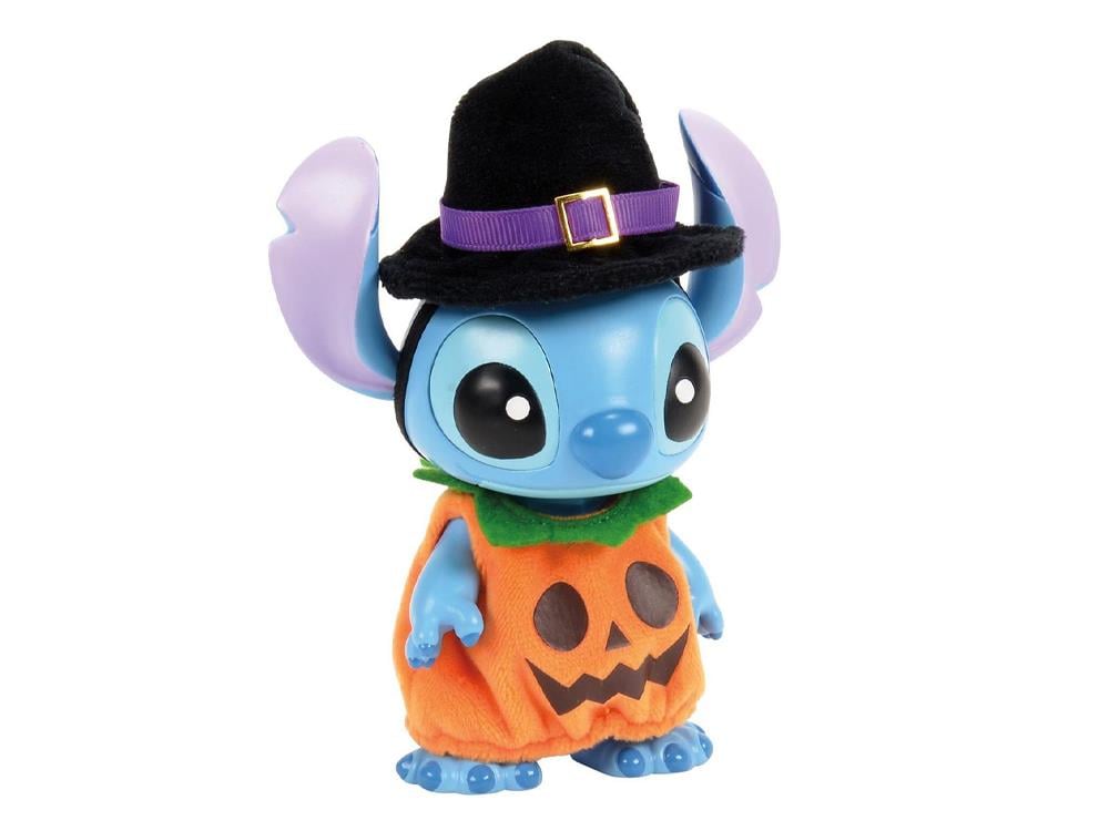 Enesco Lilo & Stitch Grand Jester Stitch Halloween Pumpkin Figurine 4.5-Inch - View 2