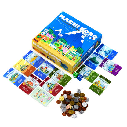 Pandasaurus Games Machi Koro 5th Anniversary Edition Board Game - View 5
