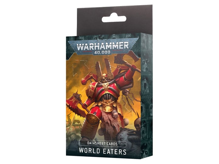 Games Workshop Warhammer 40,000 Datasheet Cards: World Eaters - View 2