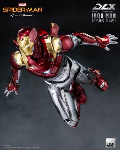 threezero Spider-Man: Homecoming DLX Iron Man Mark 47 1/12 Scale Action Figure - View 7