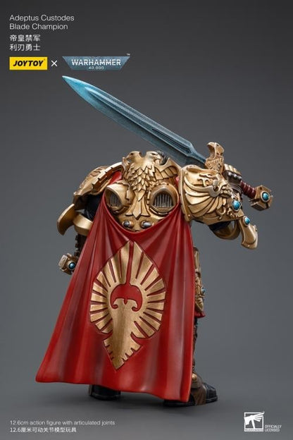 JoyToy Warhammer 40K Adeptus Custodes Blade Champion 1/18 Scale Plastic Action Figure - View 12