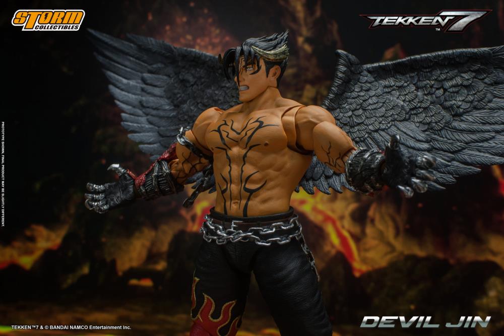 Storm Collectibles Tekken 7 Devil Jin 1/12 Scale Action Figure - View 21