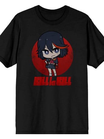 Bioworld Merchandising Kill la Kill Chibi Ryuko Matoi Cotton T-Shirt