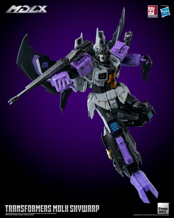 threezero Transformers MDLX Articulated Figure Series Skywarp 7.8-Inch Action Figure - View 16