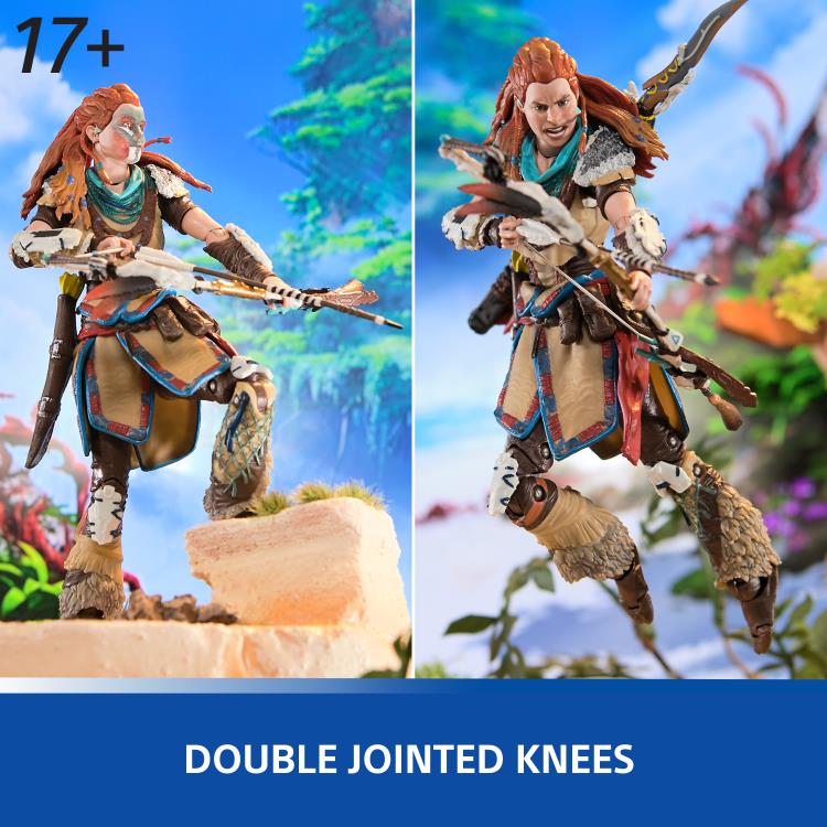 Spin Master Horizon Forbidden West The Shapes Collection Aloy (Nora Huntress Ver.) 6-Inch Action Figure - View 5