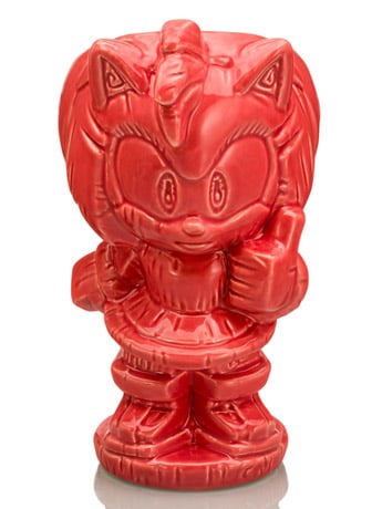 Beeline Creative Sonic the Hedgehog Amy Rose Geeki Tikis 7-Inch Ceramic Mug