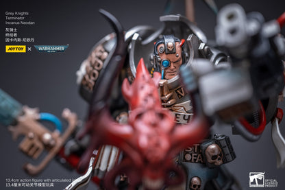 JoyToy Warhammer 40,000 Grey Knights Terminator Incanus Neodan 1/18 Scale Action Figure (Reissue) - View 9