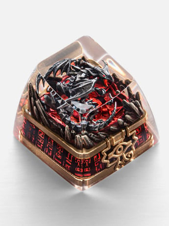 Forge Panda Yu-Gi-Oh! Red-Eyes Black Dragon Artisan Resin Keycap