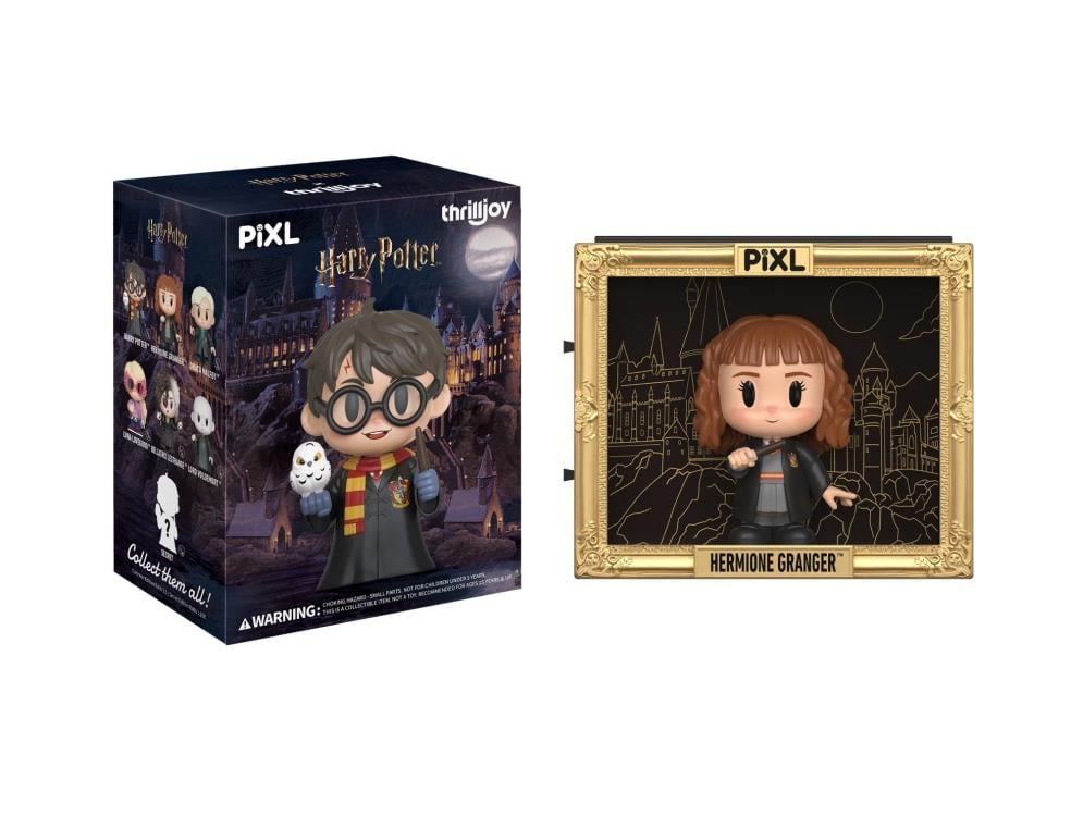 ThrillJoy Harry Potter Pixl! Box of 6 Plastic Figures Collection - View 6