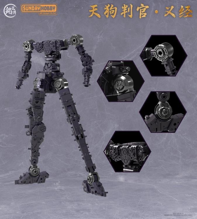 MJZ Studio Tengu Judge Yoshitsune 9.3-Inch Model Kit - View 13