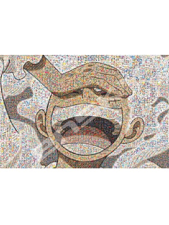Ensky One Piece Monkey D. Luffy Gear 5 Mosaic Art 1000-Piece Jigsaw Puzzle