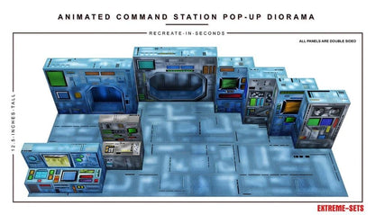 Extreme-Sets Animated Command Station 1/12 Scale Pop-Up Diorama from the Multiverse Collection - View 5