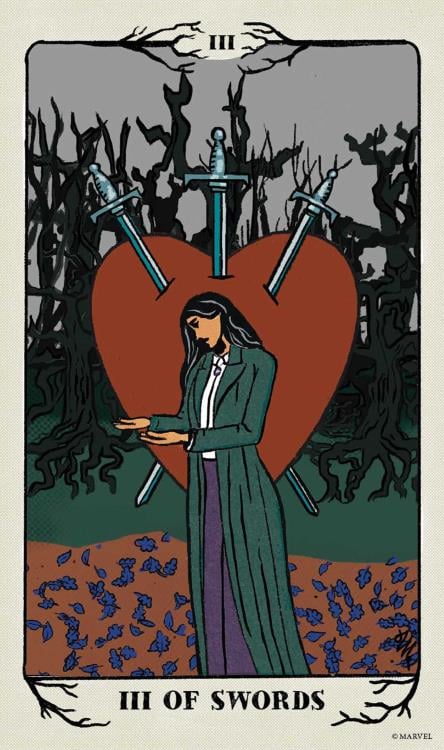 Insight Editions Marvel Agatha All Along Tarot Deck and Guidebook with Agatha Harkness - View 6