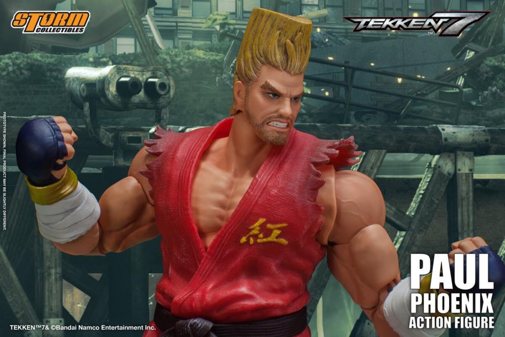 Storm Collectibles Tekken 7 Paul Phoenix 1/12 Scale Action Figure - View 19
