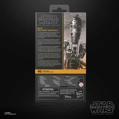 Hasbro Star Wars: The Black Series IG-11 Nevarro Marshal The Mandalorian Plastic Action Figure - View 11
