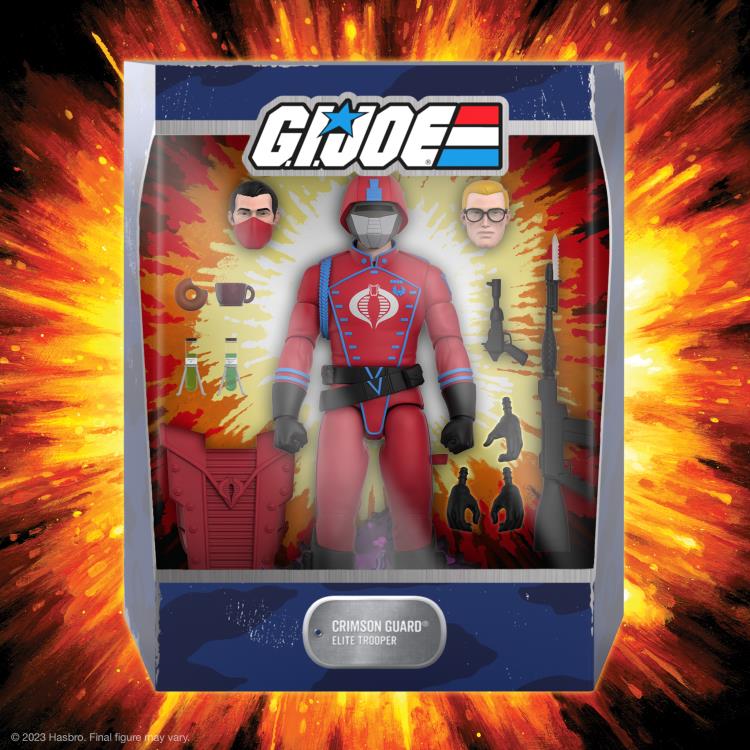 Super7 G.I. Joe Ultimates Cobra Crimson Guard Action Figure - View 5