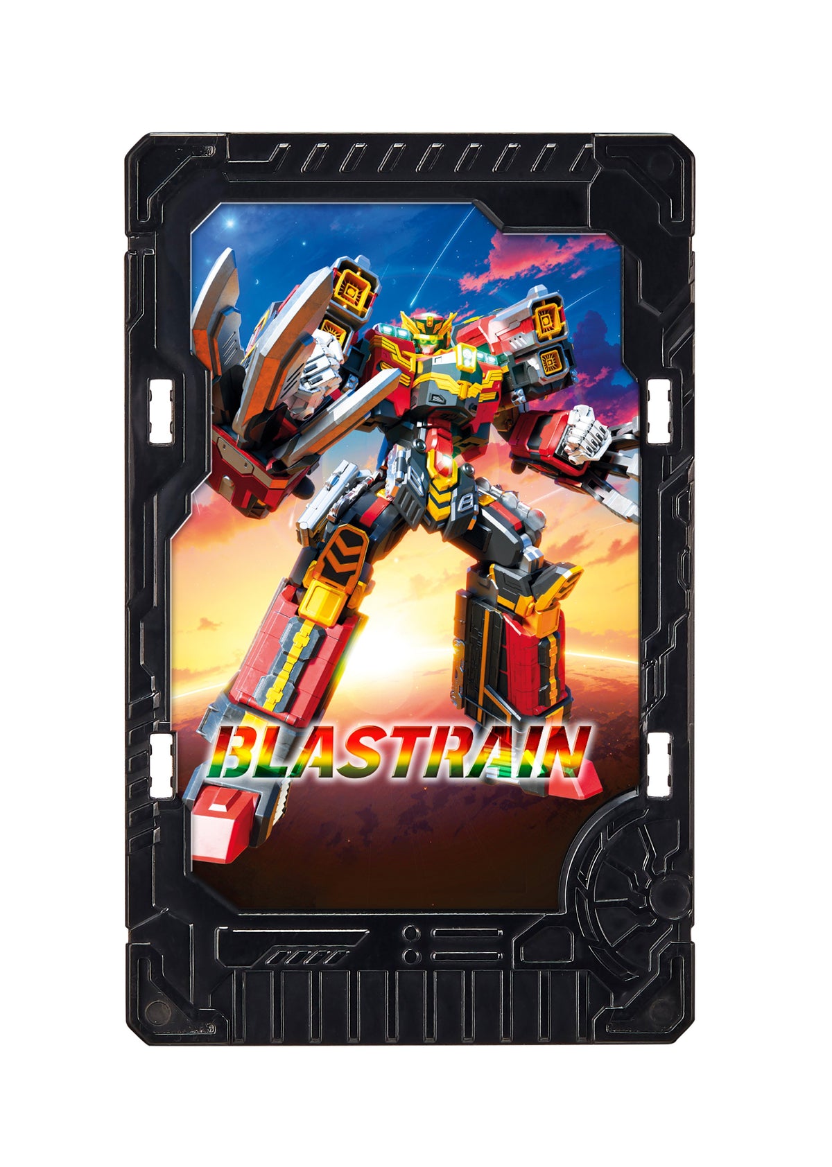 SAMG Metal Cardbot Blastrain Collectible Plastic Action Figure - View 12