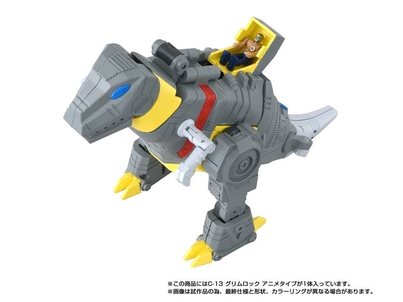 Takara Tomy Transformers Missing Link C-13 Grimlock (Anime Color Ver.) 5.7-Inch Action Figure - View 11