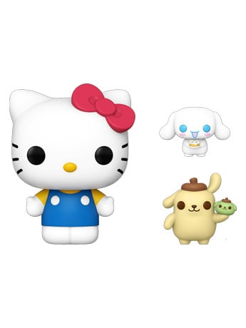 Funko Pop! Hello Kitty and Friends Hello Kitty with Cinnamoroll & Pompompurin Three-Pack