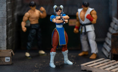 Jada Toys Street Fighter Chun-Li 1/12 Scale 5.75-Inch Plastic Action Figure - View 13