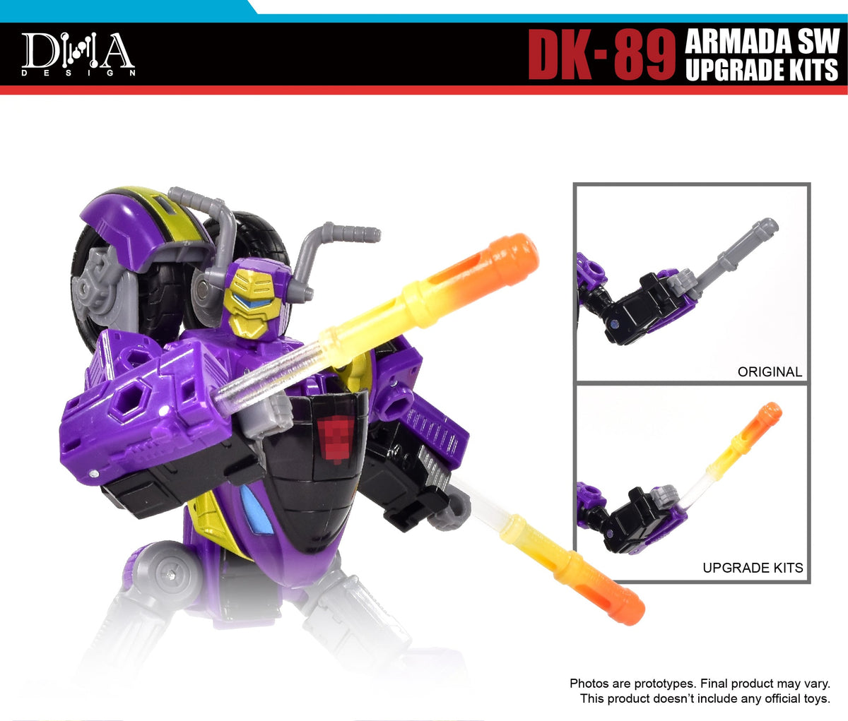 DNA Design DK-89 Armada SW Upgrade Kit Model Kit for Customizing Builds - View 5