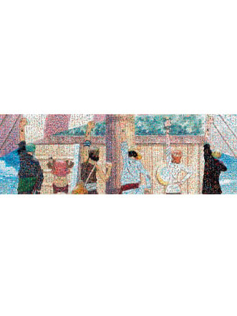 Ensky One Piece Sign of Friends Mosaic Art 950-Piece Jigsaw Puzzle