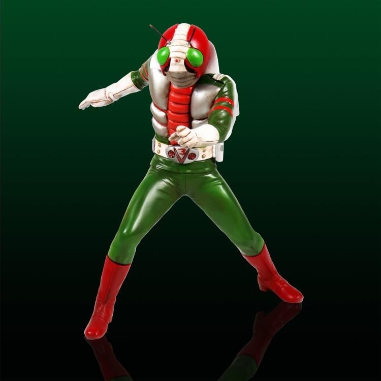 Kaiyodo Kamen Rider V3 Middle Size Series 1/8 Scale Model Kit (7.5-Inch) - View 3