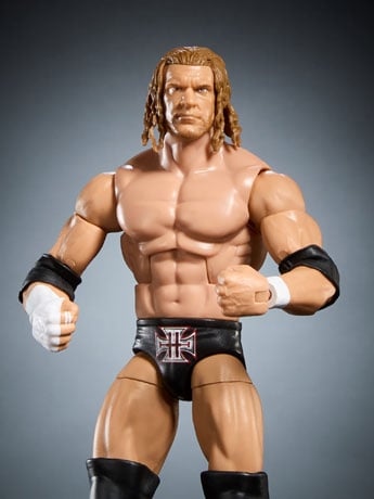 Mattel WWE Elite Collection SummerSlam Triple H Action Figure (William Regal Build-A-Figure)