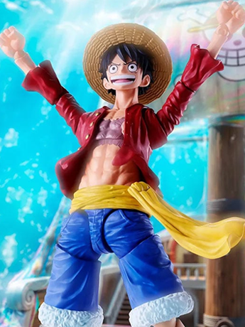Bandai Tamashii Nations S.H.Figuarts One Piece Monkey D. Luffy Two Years Later Action Figure