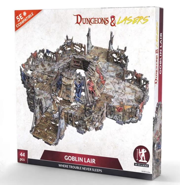 Archon Studios Dungeons & Lasers Goblin Lair Plastic Terrain Set - View 3