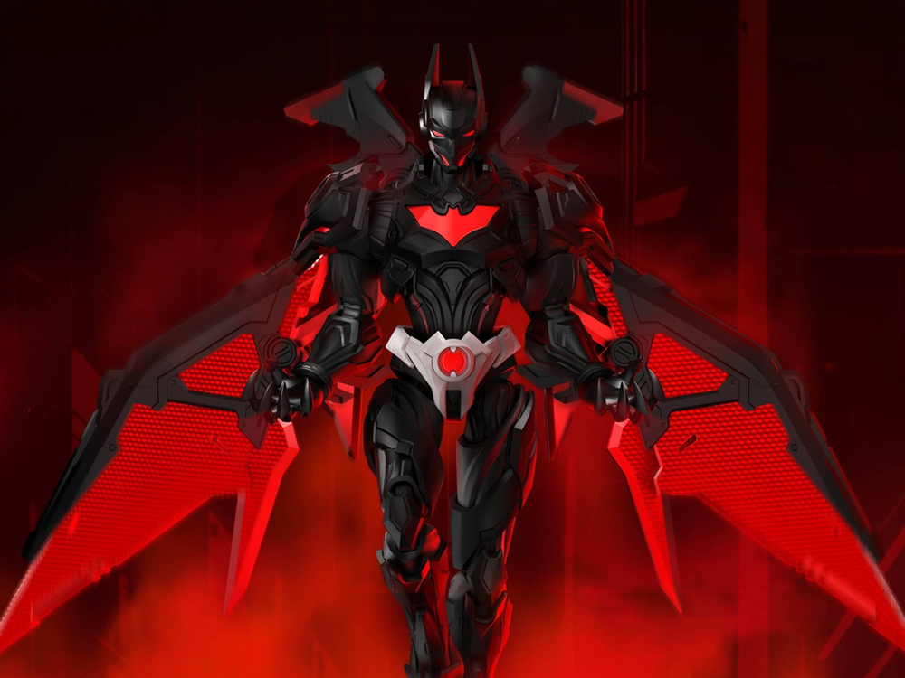 Blokees DC Comics Champion Class CC02 Batman Beyond 1/12 Scale Deluxe Model Kit (6-Inch) - View 2
