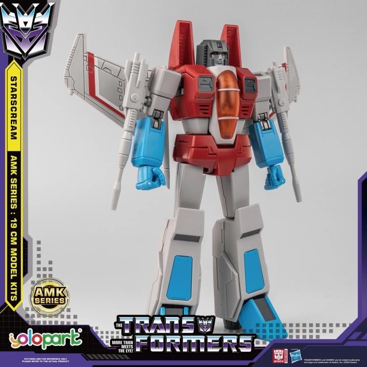 Yolopark Transformers G1 Starscream Advanced Model Kit 7.5-Inch Plastic Model Kit - View 13