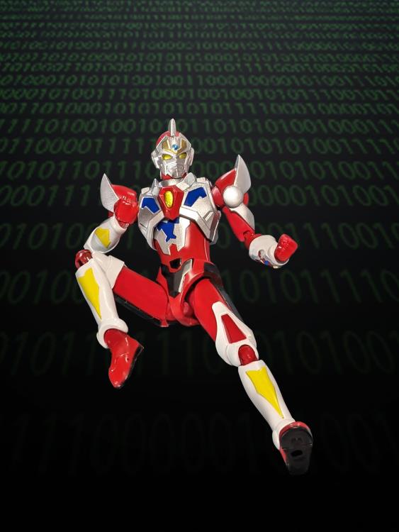 Evolution-Toy Gridman Universe HAF Gridman (Animation Style) Action Figure, 6.7-Inch - View 6