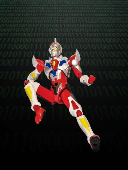 Evolution-Toy Gridman Universe HAF Gridman (Animation Style) Action Figure, 6.7-Inch - View 6
