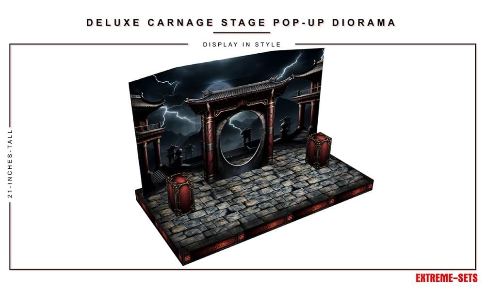 Extreme-Sets Deluxe Carnage Stage 1/12 Scale Pop-Up Diorama - View 5