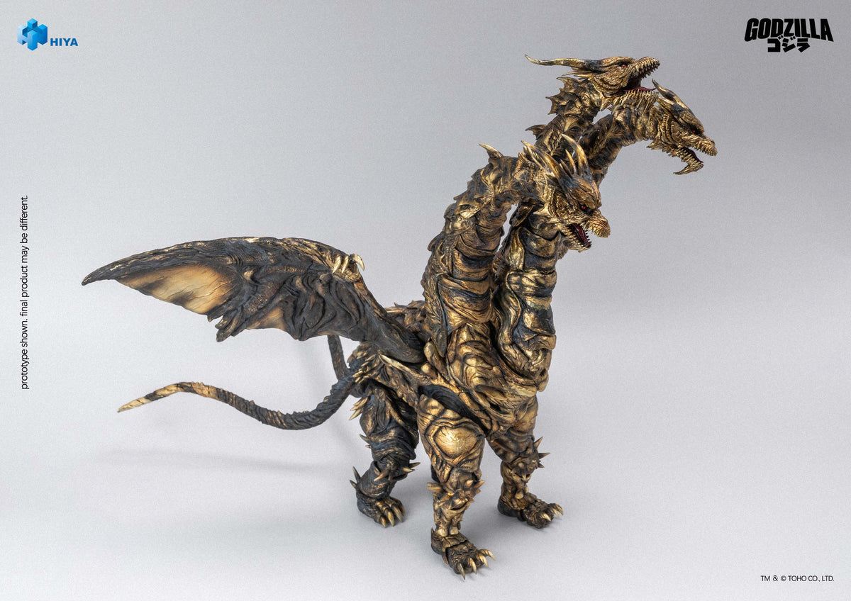 Hiya Toys Godzilla: Final Wars (2004) Keizer Ghidorah 10-Inch Action Figure - View 7