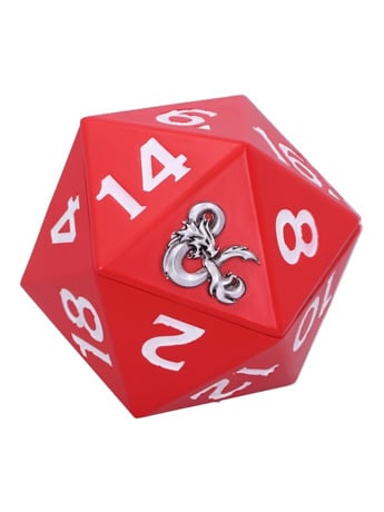 Nemesis Now Dungeons & Dragons D20 5.3-Inch Resin Dice Box