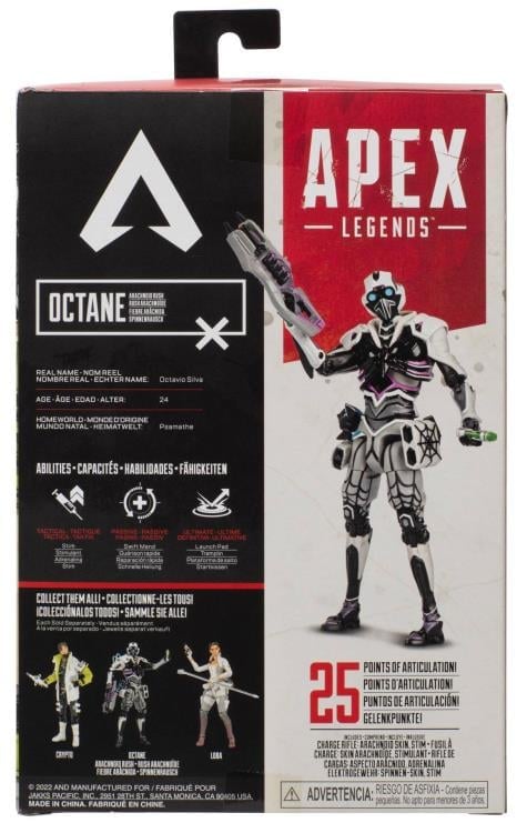 Jakks Pacific Apex Legends 6-Inch Scale Series 5 Set of 3 Action Figures - View 10