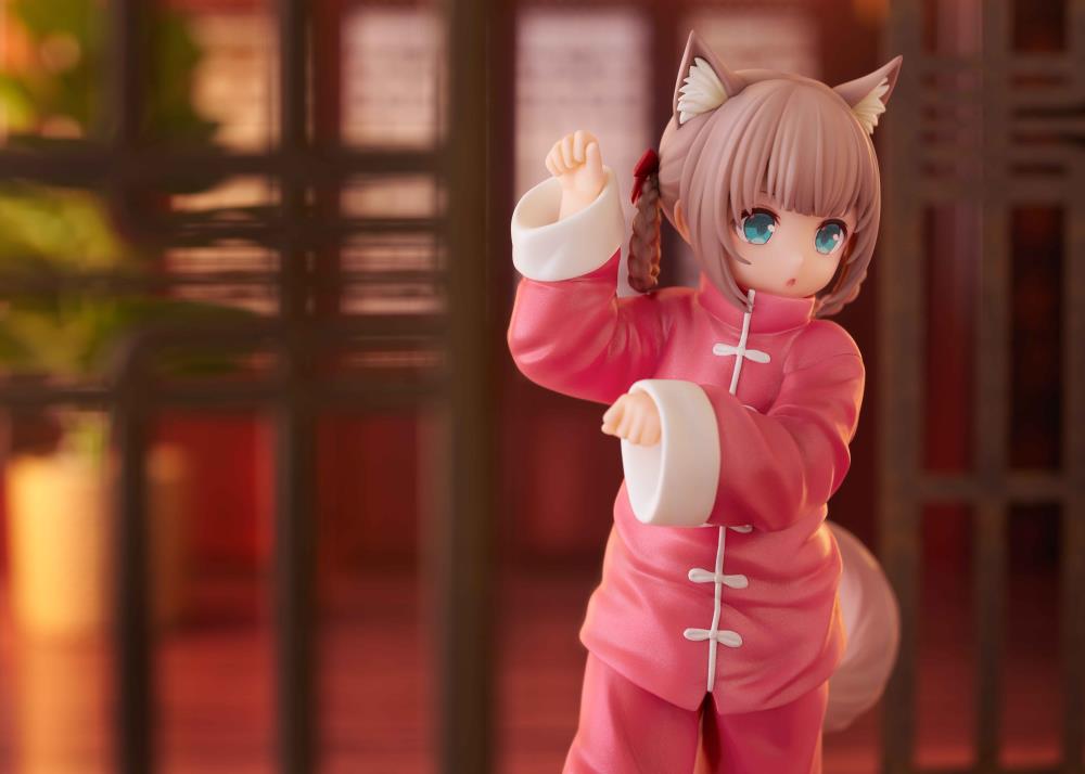 Golden Head My Cat is a Kawaii Girl Palette Kinako (Dress-up Collection Nyan Fu Ver.) 5.9-Inch Figure - View 17