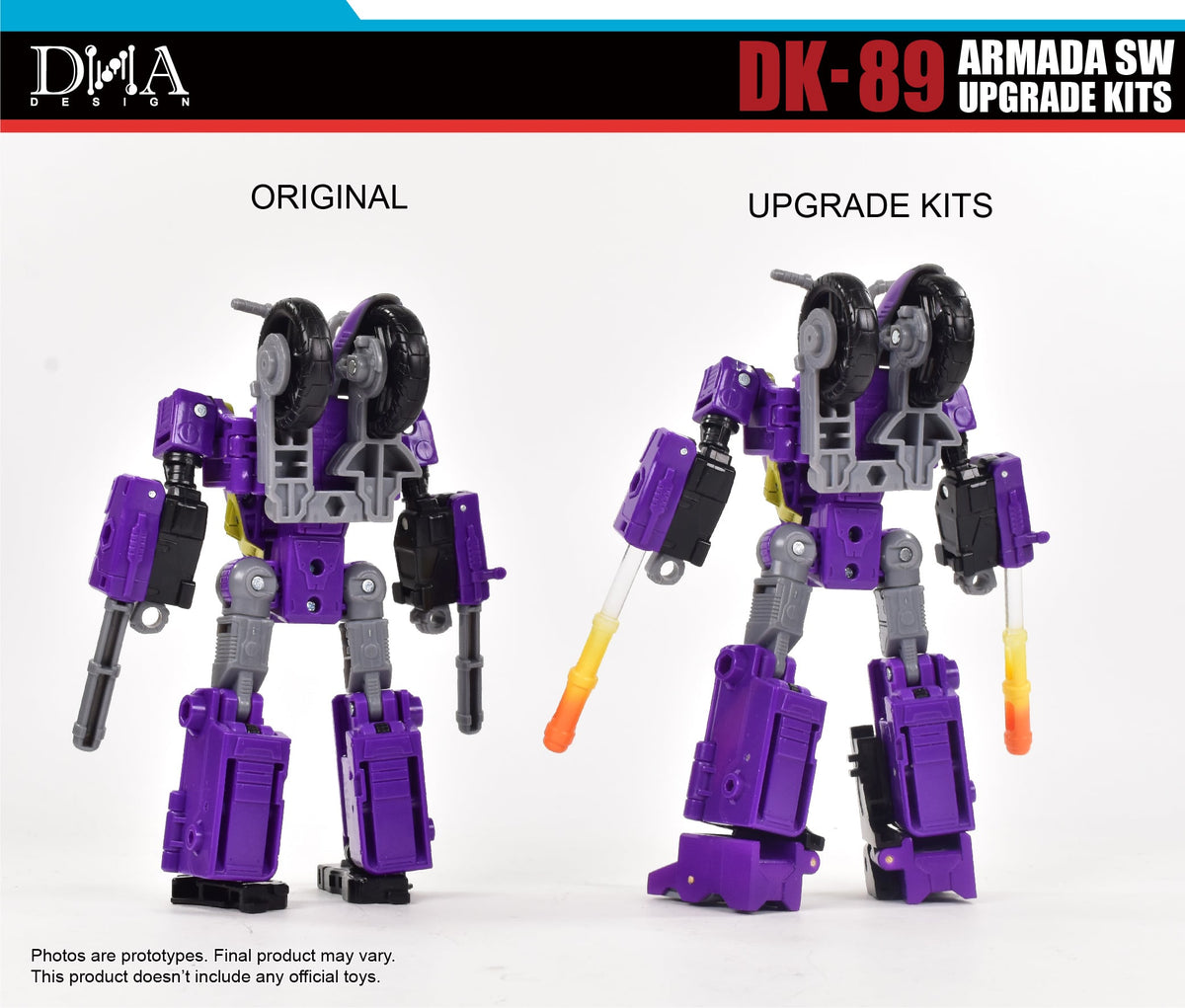 DNA Design DK-89 Armada SW Upgrade Kit Model Kit for Customizing Builds - View 6