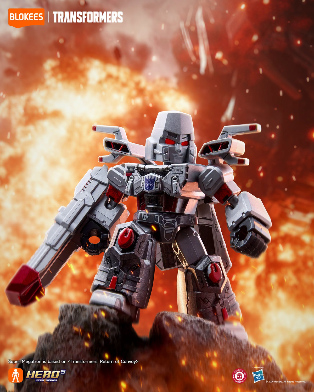 Blokees Transformers Defender Version Vol. 8 Battle Stars Box of 12 Plastic Model Kits - View 29