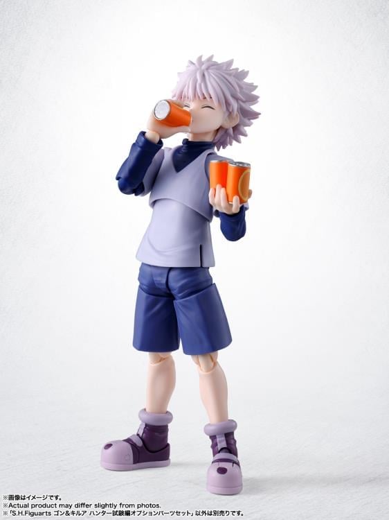 Bandai S.H.Figuarts Hunter x Hunter Gon & Killua Hunter Exam Option Parts Set - View 8