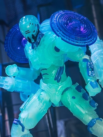 Valaverse Action Force Crimson Shadow Technologies Praetorian Pyre 1/12 Scale Plastic Action Figure