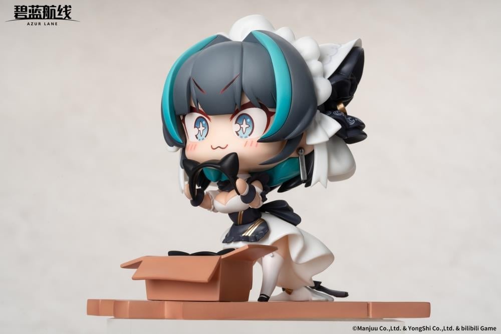 Apex Azur Lane JUUs Time Chibi Chara Series HMS Cheshire Deformed Scale Figure 3-Inch - View 3
