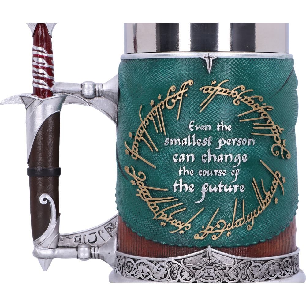 Nemesis Now The Lord of the Rings Frodo Baggins Tankard (6.1-Inch Resin and Steel) - View 8