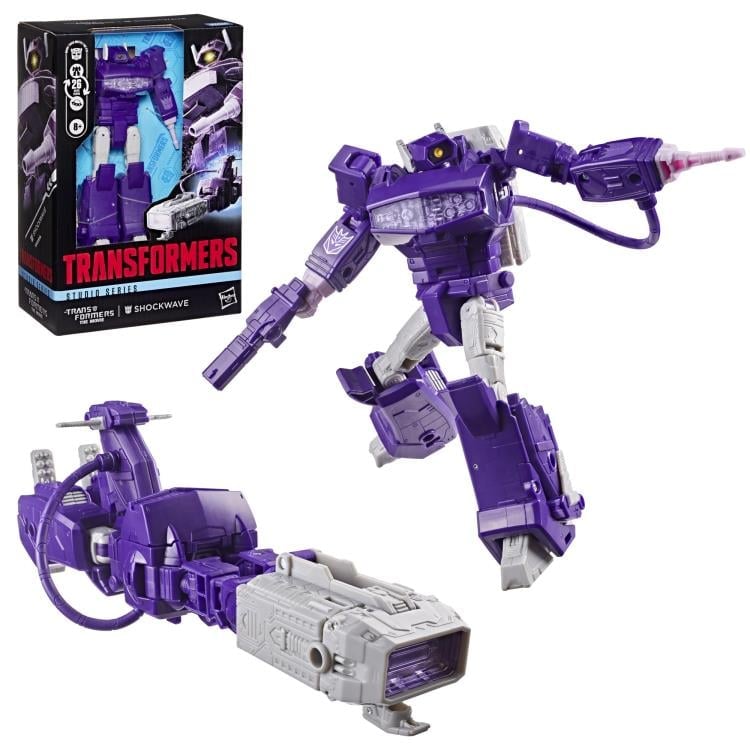 Hasbro The Transformers: The Movie Studio Series 86 Voyager Class Shockwave Plastic Action Figure - View 16