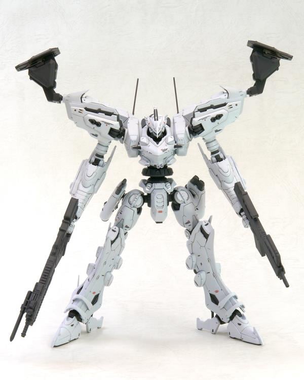 Kotobukiya Armored Core Variable Infinity Lineark White Glint & V.O.B. 1/72 Scale Model Kit Set (Reissue) - View 12